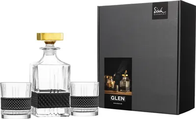 Produktbild von Eisch Whisky Set 845/98 schwarz im Festivity Geschenkk. GLEN 78884598/ 180369