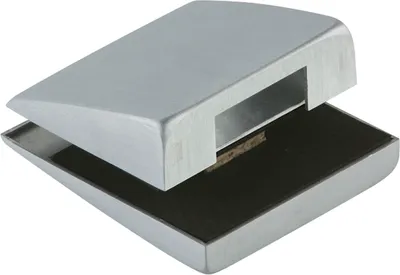 Produktbild von DORMA Gegenkasten Studio Arcos für Glas 8-10mm, Alu silber eloxiert (24.220) | Glastürbeschlag - Zubehör dormakaba