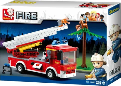 Produktbild von Feuerwache SLUBAN mit Drehleiter 269 - B0625