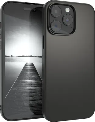 Produktbild von EAZY CASE Handyhülle Silikon Apple iPhone 15 Pro Max hoher Rand für Bildschirm & Kamera, Flexibles Silikon, extra dünn und leicht