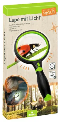 Produktbild von moses Expedition Natur Lupe mit Licht