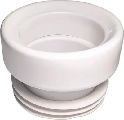 Produktbild von WC-Anschlussstutzen 90 mm weiß