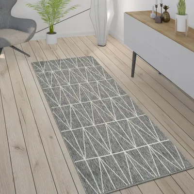 Produktbild von Outdoor Teppich Skandinavisch wetterfest Modern & Pflegeleicht für Innen & Außen Grösse 80x150 cm