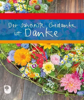 Produktbild von Der schönste Gedanke ist Danke