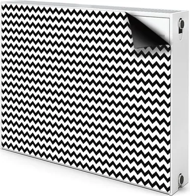 Produktbild von Magnet Radiator Magnet Mat Heizkörperverkleidung Heizkörper-Abdeckung Heizung 80x60 cm - Schwarz, Weg