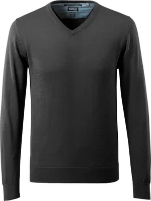 Produktbild von Mascot Strickpullover FRONTLINE, Herren 50635 Gr. 4XL schwarz