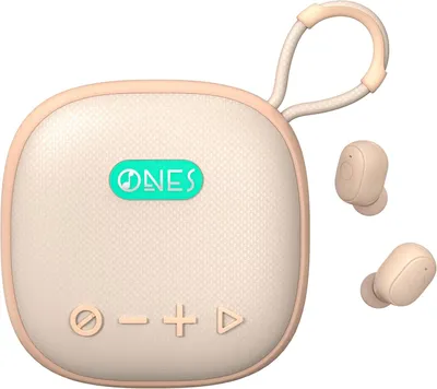 Obrázok produktu pre MusPlay slúchadlá 2 v 1, inteligentné [Bluetooth/AUX/MP3] [režim prehrávania/hudby] [24 hodín reproduktor / 60 hodín slúchadlá, dlhé prehrávanie] Prenosné kompaktné