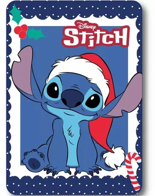 Immagine prodotto di Coperta natalizia in pile Lilo & Stitch