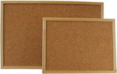 Zdjęcie produktu dla Tablica korkowa CONCORDE, 40 x 60 cm, dwustronna
