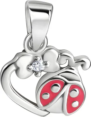 Produktbild von F Anhänger 925/- Sterling Silber 1,5cm weiß Zirkonia 274240244