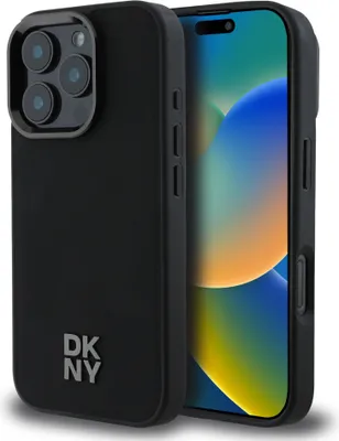 Immagine prodotto di DKNY, custodia protettiva Apple iPhone 16 Pro compatibile con MagSafe, nero