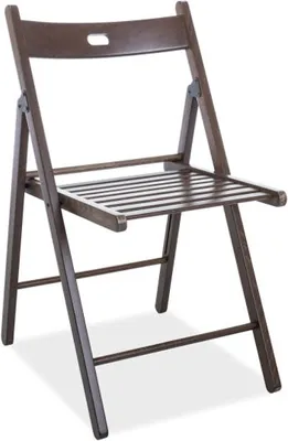 Image de Lot de 6 chaises pliantes de cuisine Smart, marron