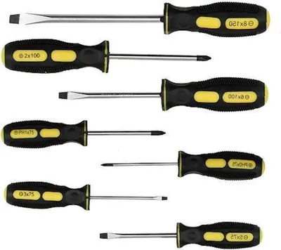 Produktbild von PROREGAL Schraubendreher Set 7 Stück