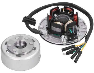 Obrázok produktu pre Cievka statoru magneto pre motocykel s elektrickým štartérom, vhodná pre YX 150cc, 160cc, PIT PRO Trail a Dirt Bike