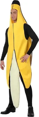 Produktbild von Atosa Bananenkostüm Gelb M-L Gelb M-L
