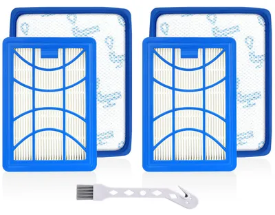 Ersatzfilter für Staubsauger, 2er-Pack, 4 Stück, kompatibel mit Philips