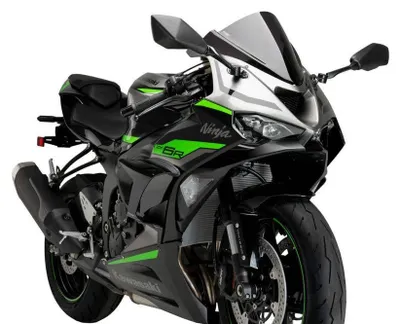 Immagine prodotto di PUIG 21858N Spoiler laterale da corsa per KAWASAKI ZX-6R NINJA Nero