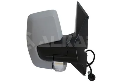 Produktbild von ALKAR 9232381 Außenspiegel Seitenspiegel Rechts für FORD Transit Custom V362 Kastenwagen (FY, FZ) Konvex Grundiert Manuell