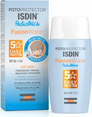 Produktbild von Isdin Fotoprotector Kinder Fusion Wasser Sonnencreme LSF 50 50 ml
