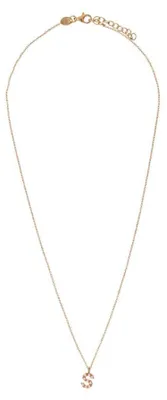 Produktbild von Vergoldete Halskette mit Swarovski-Perlen S AL4258.01.919