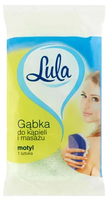 Immagine prodotto di Lula Spugna da bagno massaggiante a forma di farfalla