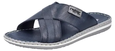 Produktbild von Rieker Pantoletten Herren 32313933353438 Blau 40 EU