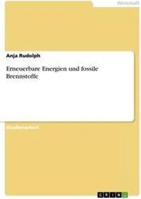 Produktbild von Erneuerbare Energien und fossile Brennstoffe