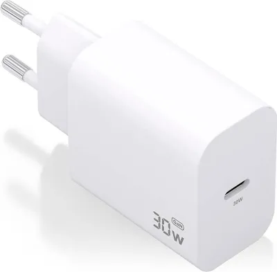 Produktbild von Aisens A110-0940 GaN Wall Charger / 1xUSB Type-C / 30W / White