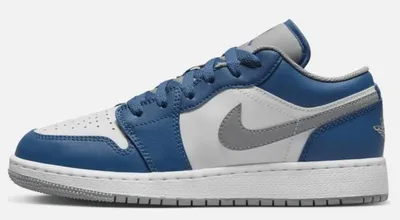 Produktbild von Nike Air Jordan 1 Low True Blue GS Sneaker - EU 38