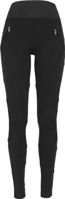 Obrázek produktu pro Dámské leginy Urban Classics Ladies Interlock High Waist Leggings blk/blk - S