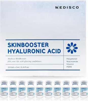 Immagine prodotto di Medisco Skinbooster Acido Ialuronico 10 x 5 ml