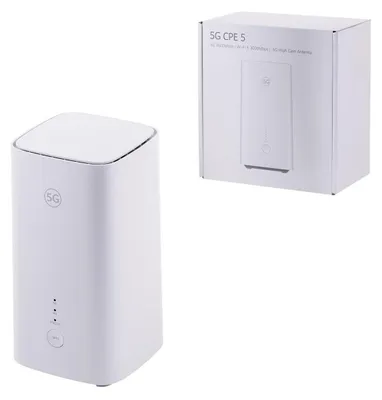Produktbild von Huawei H155-381 5G Router/Wi-Fi6/LAN/MIMO/Nano SIM Weiss