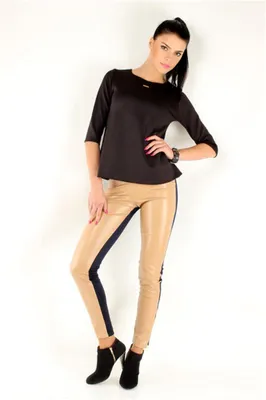 Produktbild von Damen Bluse Shirt in Top, Schwarz/XL/42