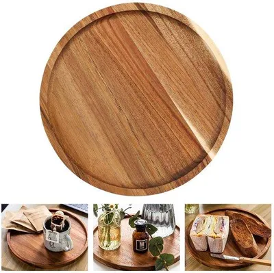 Immagine prodotto di Tagliere decorativo in legno - 20 cm - legno di acacia