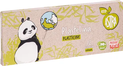 Image de Plastiline 12 couleurs Eco Astra 303122010