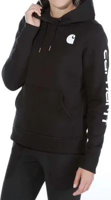 Produktbild von CARHARTT Clarksburg Damen Sweatshirt Schwarz T.XS - 102791-001-XS