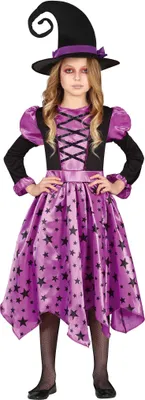 Obrázek produktu pro Magický kostým Čarodějnice fialový Halloween 2026