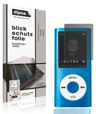 Produktbild von Blickschutzfolie für DUSEKI LMP3-01 matt Schutzfolie Folie Display Schutz dipos