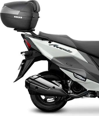 Produktbild von Shad Suzuki Avenis 125 2023 Topcase Heckmontage Silber Silber One Size