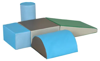 Immagine prodotto di Set 5 Costruzioni Morbide Gioco per Bambini Multicolore