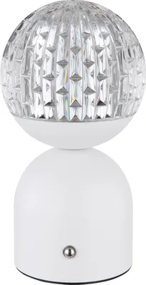 Produktbild von Globo Julsy LED Tischleuchte 2,50W CCT Weiß Matt, Metall Ø10,5cm 21007W