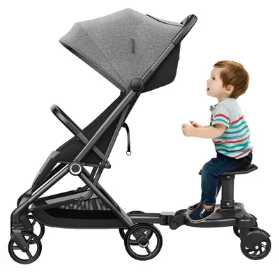 Image de Solidchoice - Adaptateur de pédale pour poussette, compatible avec les mini-trottinettes pour enfants