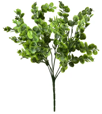 Productafbeelding van Kunstplant, buxus tak, kunststof, Viridis, groen, 37 cm, 1 stuk