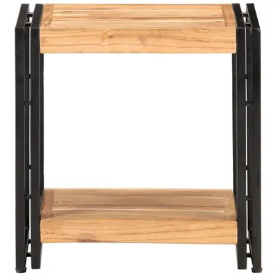 Immagine prodotto di Tavolino Laterale 40x30x40 cm in Legno Massello di Acacia