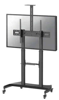 Produktbild von Neomounts PLASMA-M1950E TV-Trolley 60-100", Schwarz, Stahl, 100 kg, 152,4 cm (60"), 2,54 m (100"), 1000 x 400,1000 x 600,200 x 200,200 x 300,200 x 400,300 x 100,300 x 200,300 x 300,350 x 350,400 x...