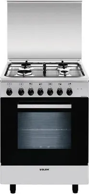 Immagine prodotto di Glem Gas A654MI6 cucina Elettrico Acciaio inox