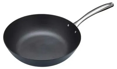 Zdjęcie produktu dla Master Class - Profesjonalny wok (nieprzywierający, indukcyjny, 20 cm), czarny, 30 cm