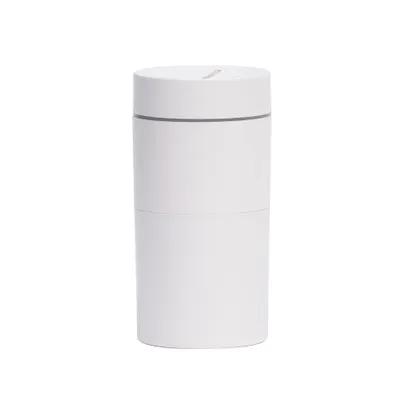 Produktbild von Auto Diffusor Luftbefeuchter,Aromatherapie Ätherisches Öl Diffusor,Buntes Atmosphärenlicht, Ausschaltschutz, 180ml, weiß,für Yoga Büro Schlafzimme
