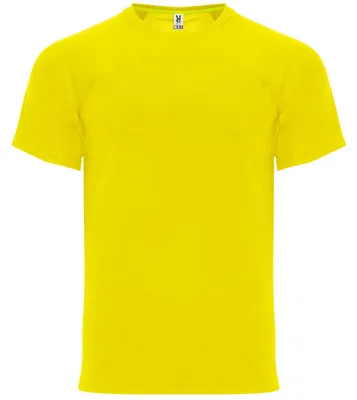 Image de Roly Sport - T-shirt « Monaco » pour homme LT3471 (S) (jaune)