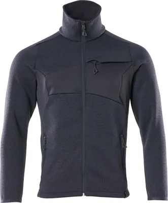Produktbild von Mascot ACCELERATE Strickpullover mit Reißverschluss Gr. L schwarzblau